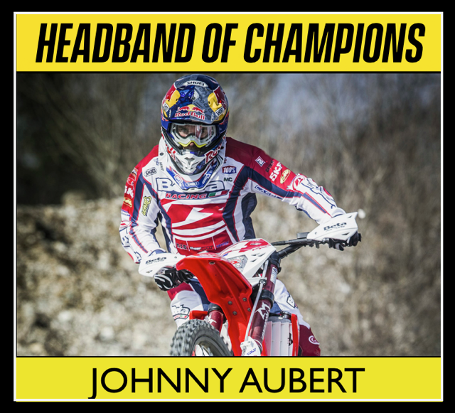 Sports headband for Johnny Aubert
