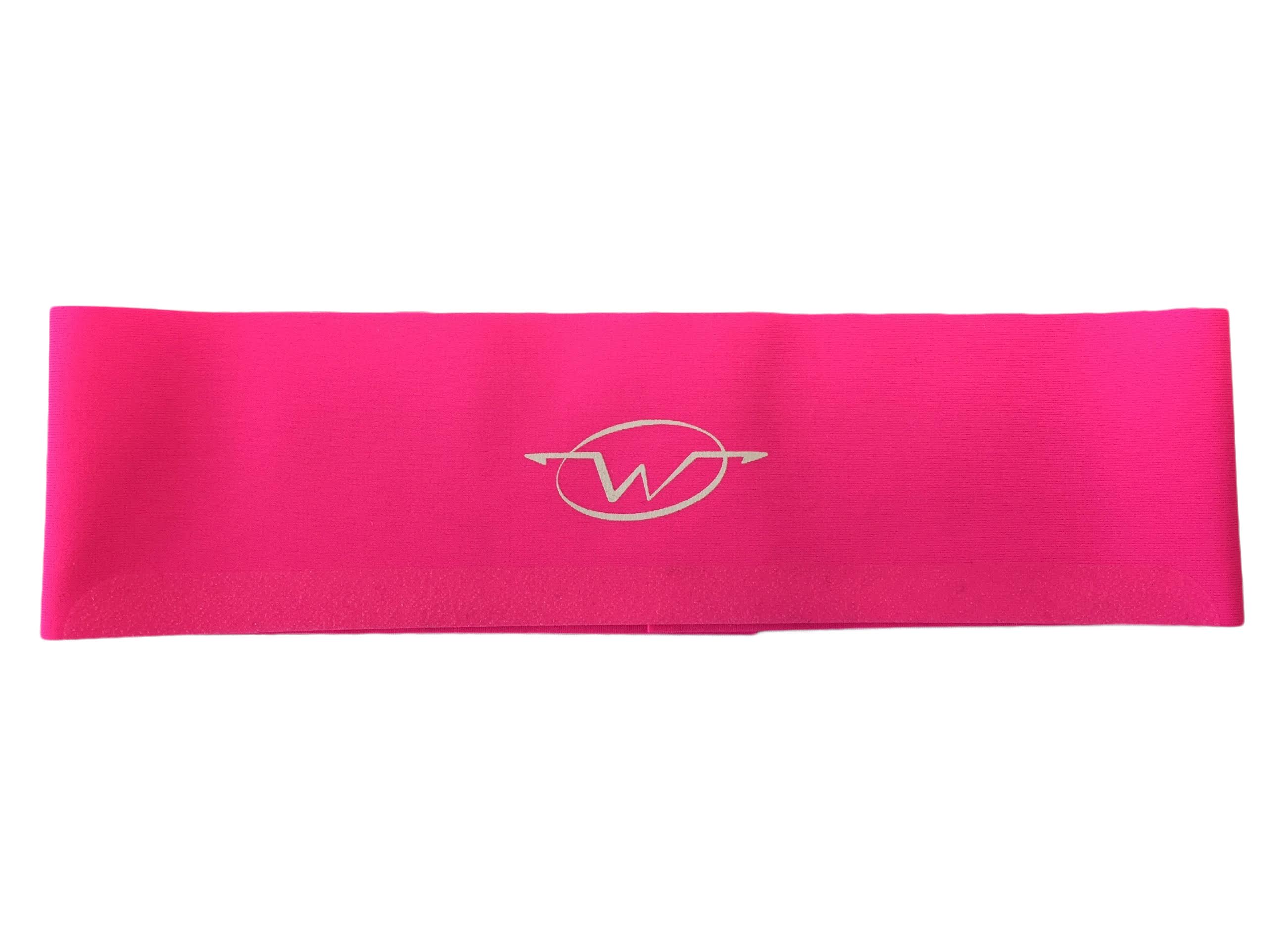 Pink performance headband by Wickflow