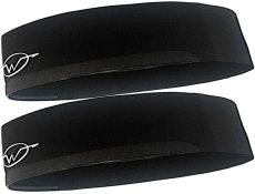 2-Pack Black Performance Headbands