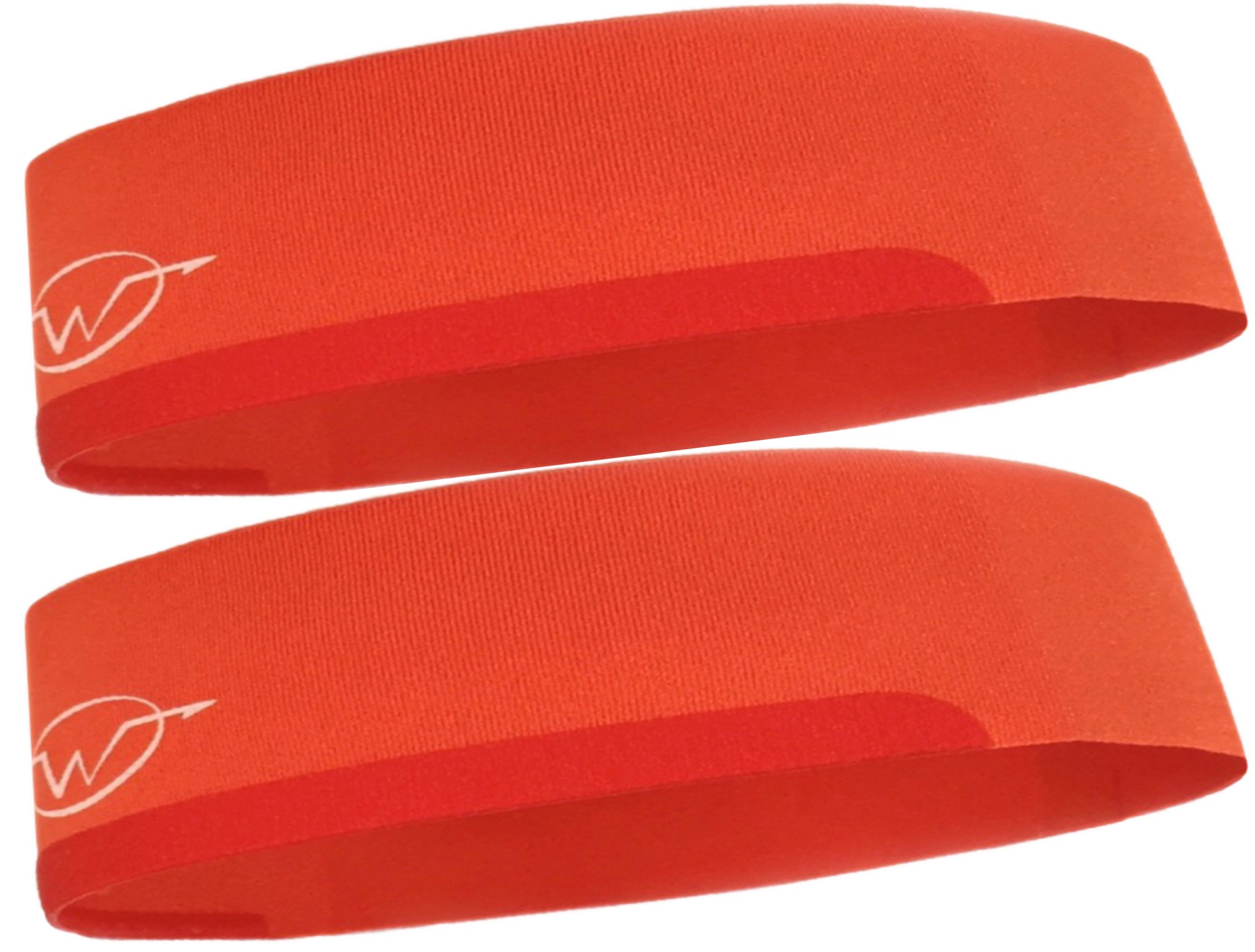 2-Pack Orange Performance Headbands